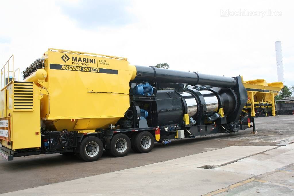 ny Marini Magnum 140 * mobile asphalt plant asfaltanlæg
