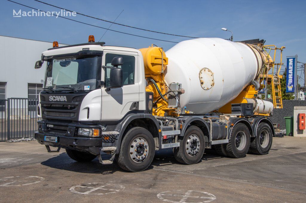 Scania P370+E6+ MIXER 9M³ betonblander lastbil