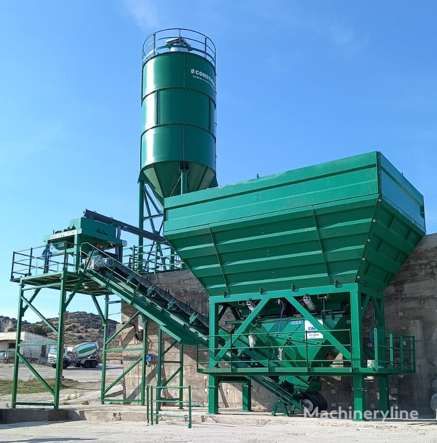 ny Constmach High Capacity Dry Mix Concrete Batching Plant betonfabrik