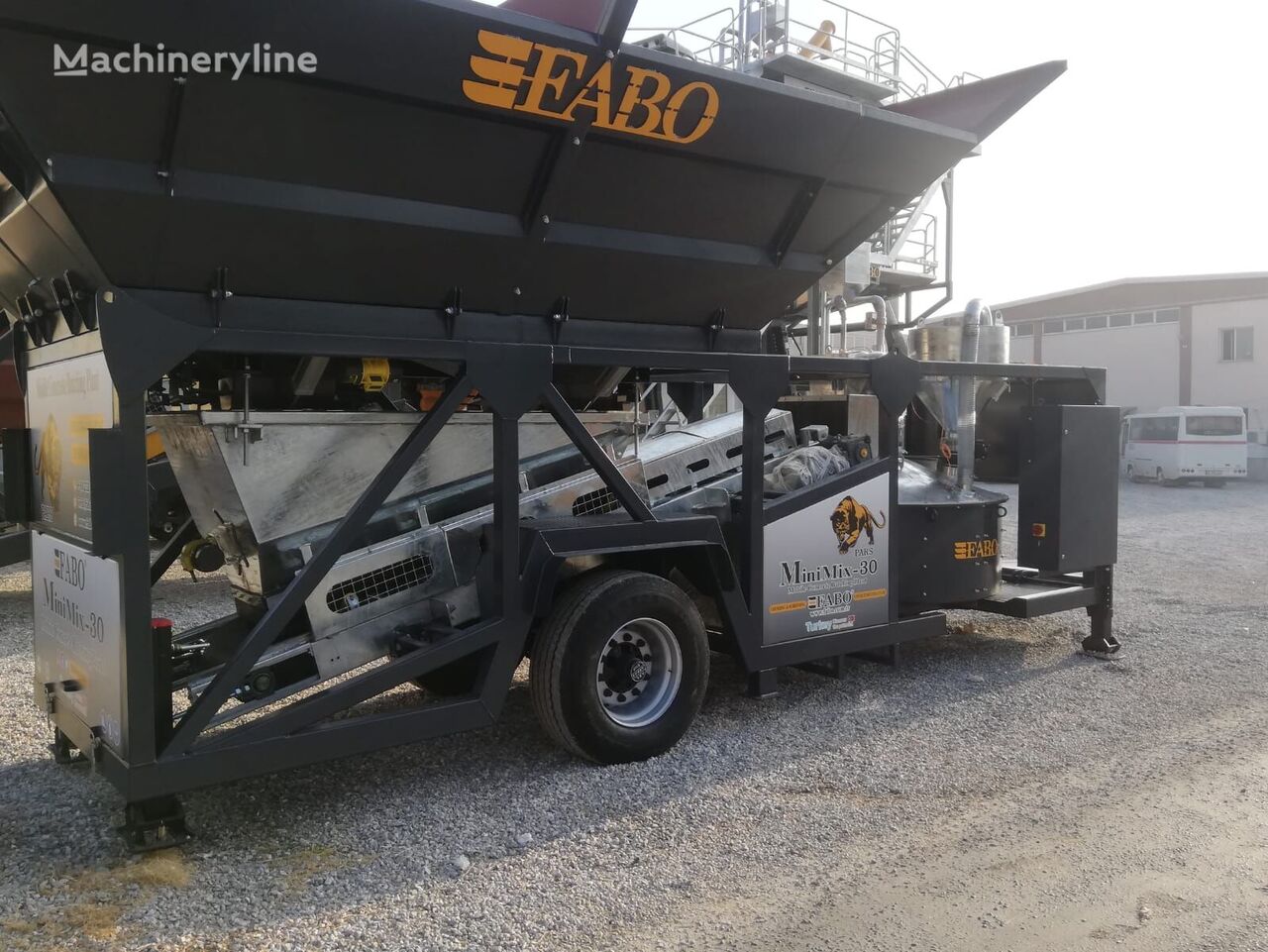 ny FABO MINIMIX-30 MOBILE CONCRETE PLANT 30 M3/H betonfabrik