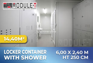 ny Module-T LOCKER CONTAINER WITH SHOWER | WC-CONSTRUCTION-MODULAR-ROOM  mandskabsmodul