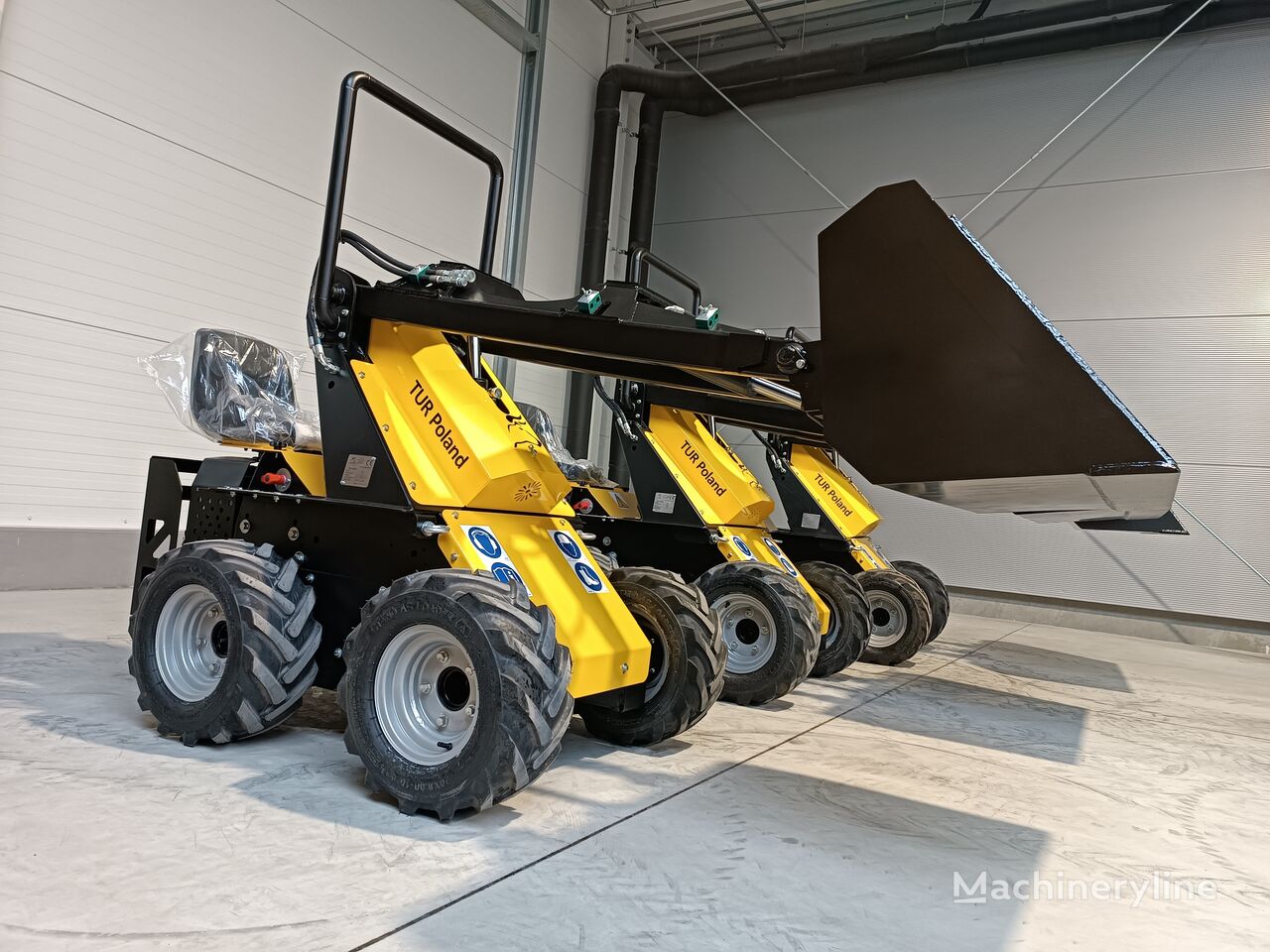 ny TUR Poland Mini Loader TUR N 520 Mini Hoflader Kompaktlader Briggs&Stratton minilæsser