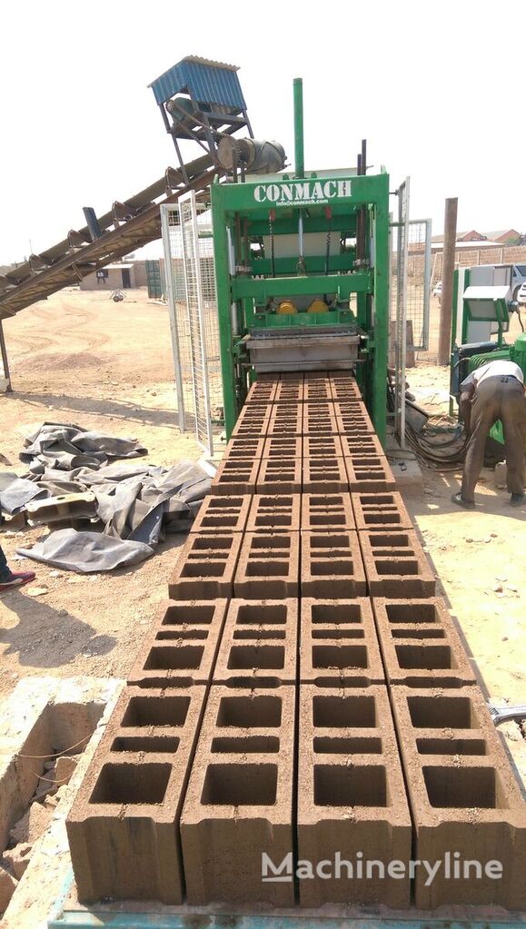 ny Conmach BlockKing-20MS Concrete Block Making Machine - 8.000 units/shift udstyr til fremstilling af betonblokke