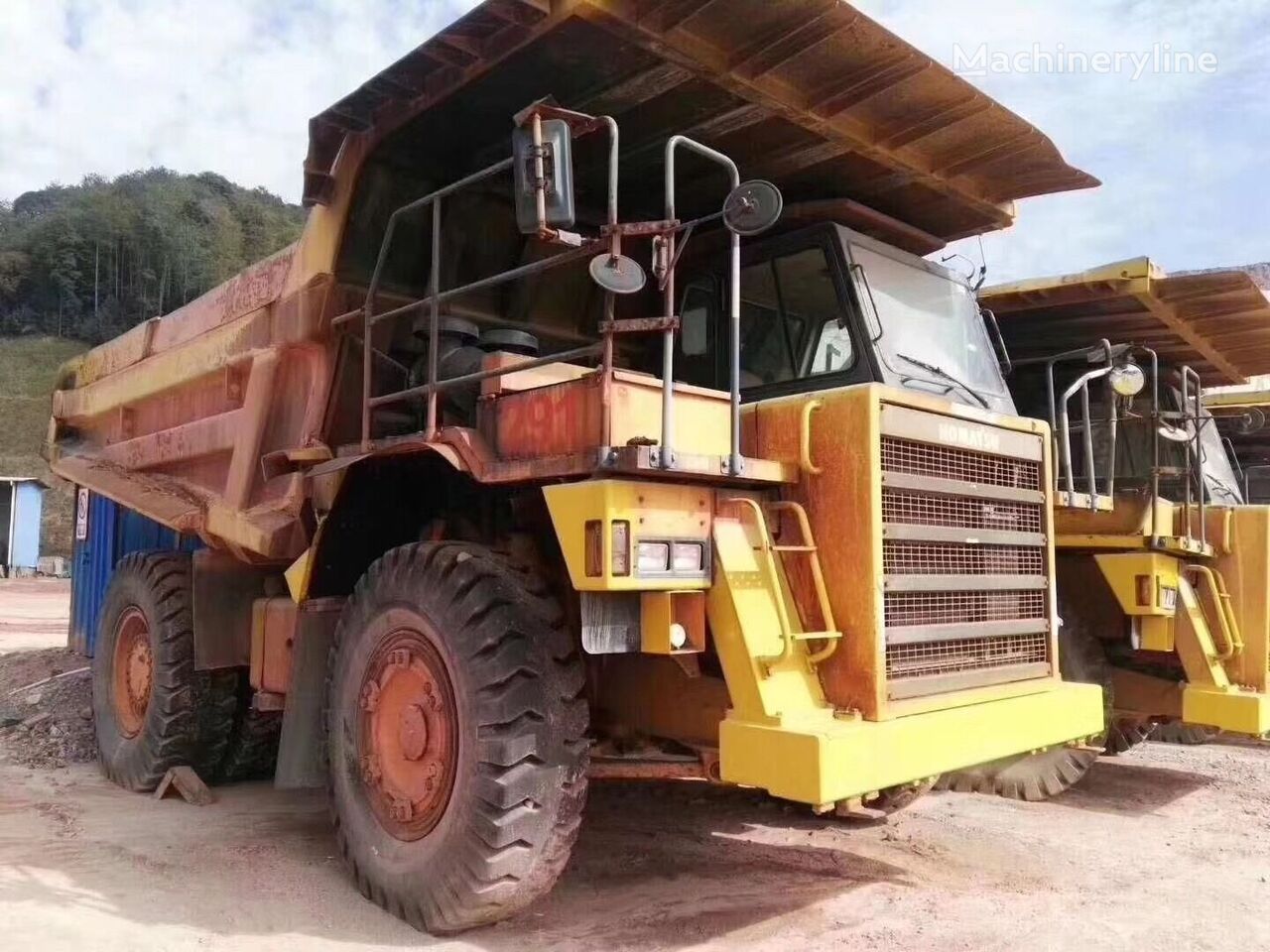 Komatsu HD465 komatsu truck mining lastbildumper