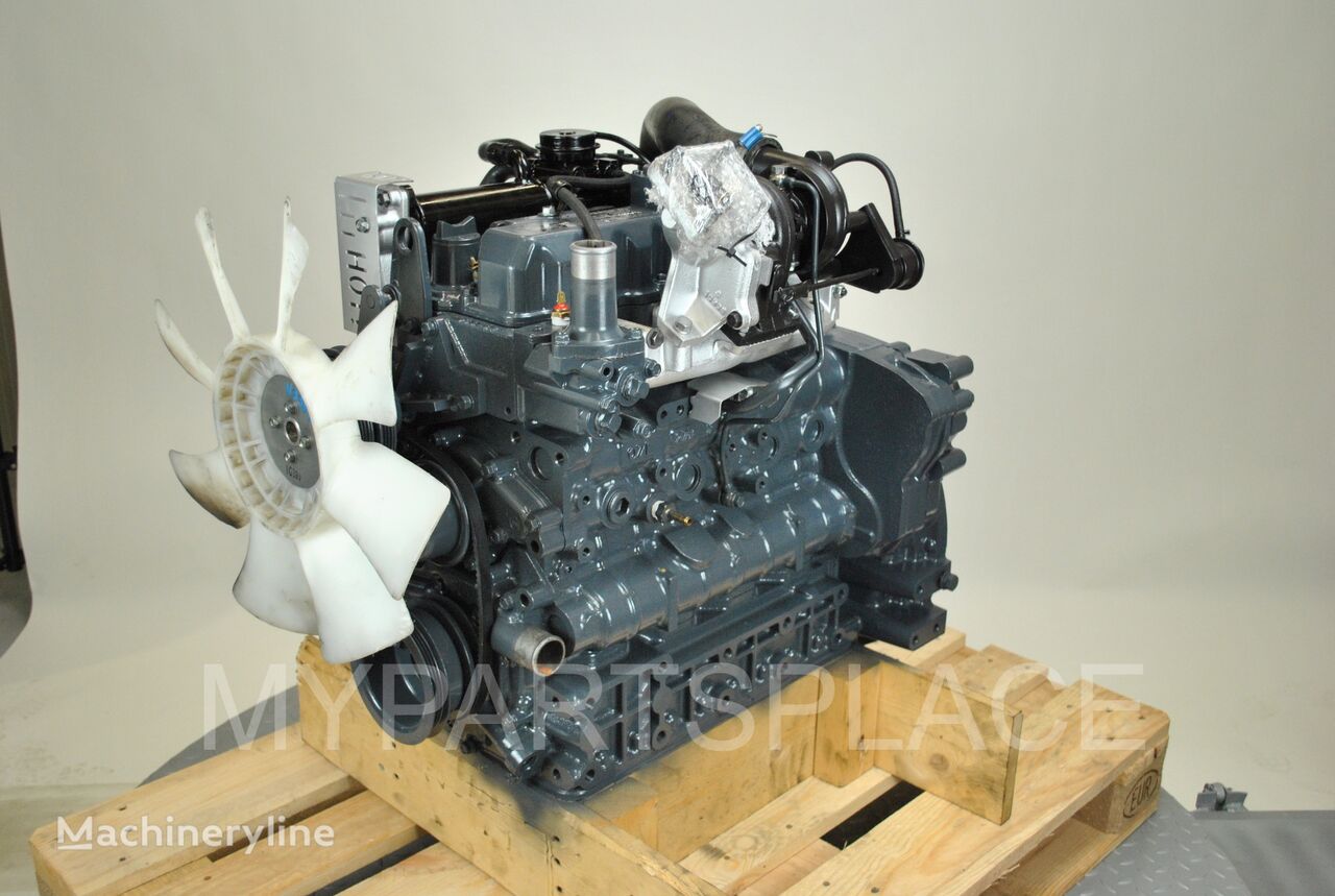 Kubota V3307-T motor til gummihjulslæsser