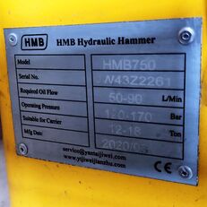 HMB 750 hydraulisk hammer